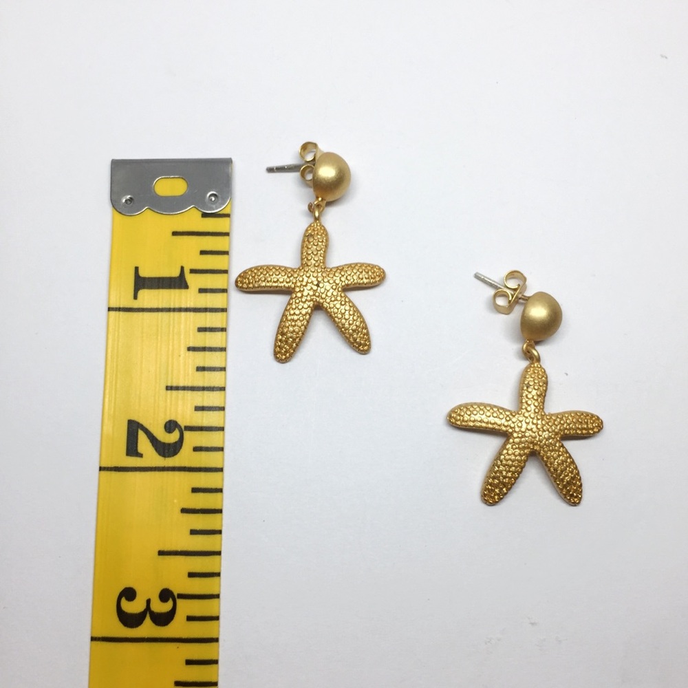 NWOT Madewell Star Drop Earrings - Picture 4 of 4